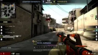 CS:GO MGE 1v2 with 1hp