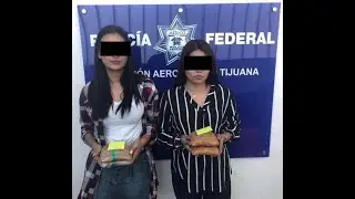 MEXICAN WOMEN TRYING TO TRANSFER DRUGS TO THE USA HIDDEN IN THEIR BUTTS