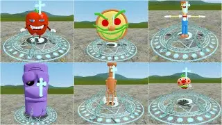 CRUCIFIX vs Pizza Tower Bosses & Characters in Garry's Mod!