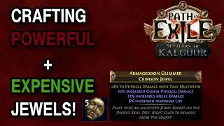 How To Craft POWERFUL and EXPENSIVE Bleed Jewels - [Path of Exile 3.25]