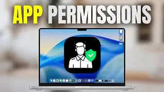 How To Change App Permissions On A Macbook Air / Pro / Neo