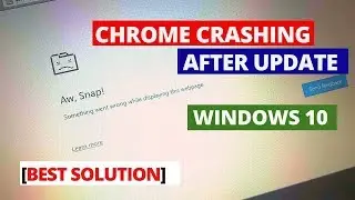 How To Fix Google Chrome Crashing After Latest Update Windows 10 | Chrome not working windows 10