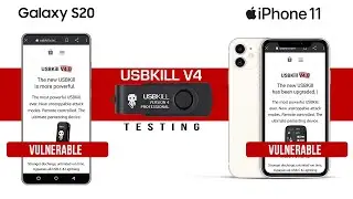 USBKill V4 Pro kit VS iphone 11 and Samsung galaxy S20 5G. vulnerable ?
