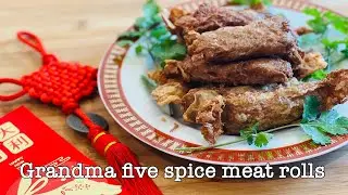 Grandma Five Spice Meat Roll