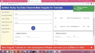 Angular 8 CRUD with Web API