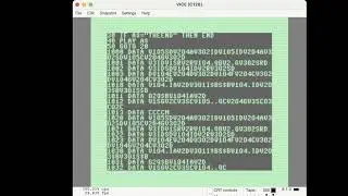 Start of Castlevania theme in Commodore 128 BASIC
