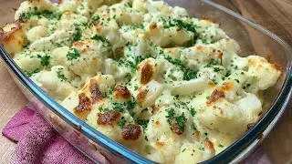 CAULIFLOWER in the oven