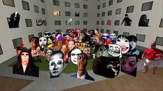 Too Much Nextbots in Liminal Hotel !!??