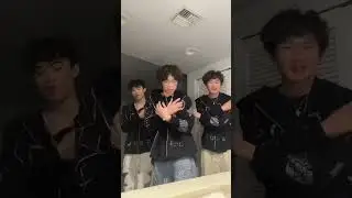 Asian Trio Doing This Dance With Matching Jackets 
