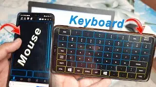 How to use your phone as a mouse and keyboard for laptop and desktop