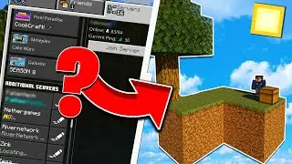 Best Skyblock Server On Minecraft Bedrock Edition!