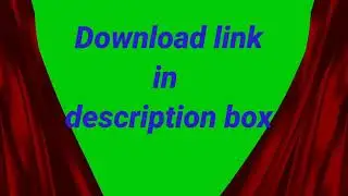 Opening Red Curtains Animation With Green Screen Background High resolution