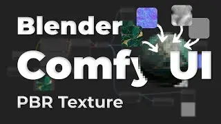 Generate PBR Seamless AI Texture with ComfyUI and Blender