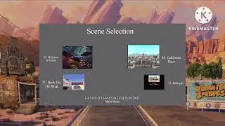 DreamWorks Cars 2006 DVD MENU WALKTHROUGH