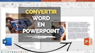 Convertir un Fichier Word en PowerPoint depuis son PC [TUTORIEL]