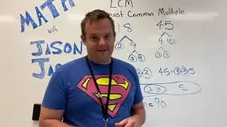 Least Common Multiple Using Prime Factorization Math Lesson