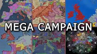 6 Game Mega Campaign - Imperator to CK3 to EU4 to Vic2 to Hoi4 to Stellaris - 2800 years!