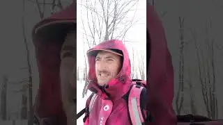 Мороз -35. Курьер. Электровелосипед