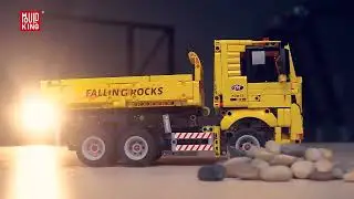 Mould King 15025 - 24, Ghz RC Technik Muldenkipper LKW - 1022 Klemmbausteine