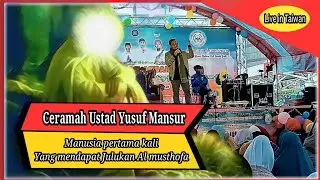 Ceramah Ustad Yusuf Mansur di Taiwan Semua Atas Izin Allah