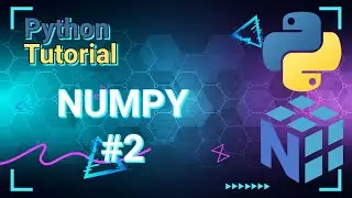 Python Data Science Tutorial: Numpy #2 specify data types using dtype