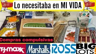 Compras compulsivas! que NO ME ARREPIENTO HACER en ROSS, Tjmaxx, Marshalls y Big Lots🤩