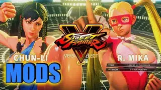 Street Fighter V CE, Chun-Li VS R. Mika PC Mod