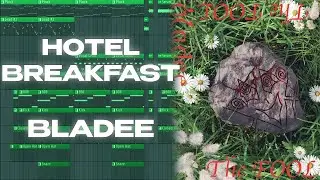 How Hotel Breakfast by Bladee was made (FL Studio remake)