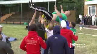 Минзәлә Сабантуеның баш батыры өчен Камалов белән Хәмидуллин көрәштеләр (тулысынча)