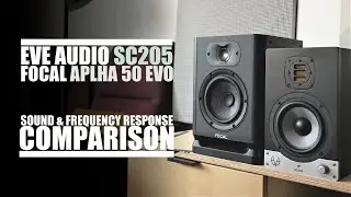 DSAUDIO.review ||  Focal Alpha 50 EVO vs Eve Audio SC205  || sound.DEMO