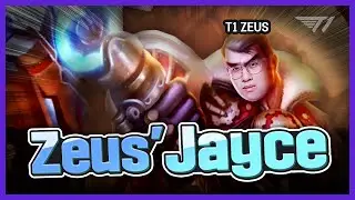 How to save a lost game, Zeus' Jayce [T1 Stream Highlight]