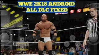 WWE 2K18 ANDROID GAMEPLAY|| YUZU EMULATOR || ALL DLC PROBLEMS FIXED