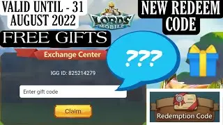 Lords Mobile Redeem Code July 2022 | Lords Mobile New Redeem Code | Lords Mobile New Gift Code