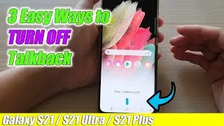 How To Disable Talk Back In Samsung S10 Plus 2023 | Disable Double Tap Screen to Wake |  S22 ultra