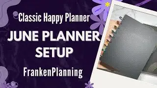 June FrankenPlanner Setup - Let’s see how this goes | Happy Planner