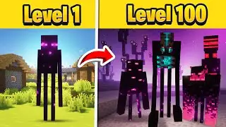 Can You Survive 100 DAYS of Mutant Enderman Attacks in Minecraft?