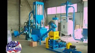 Complete Extruder Line.  Dog Food, Cat Food, Fish Food Line