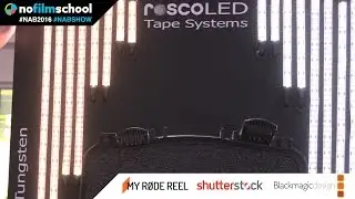 Rosco Shows Off Flexible LED Tape, a New 1x1 LED Panel & Update Their VFX Paint Formula