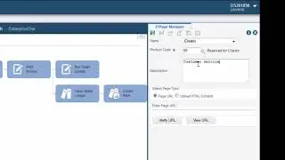 Creating EnterpriseOne Pages