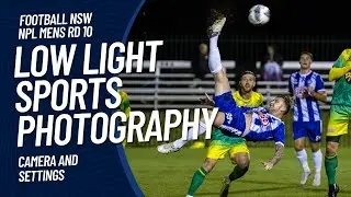 Capture the Perfect Sports Photo in Low Light - Here's How I do it!