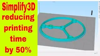 ▼ Simplify3D | Print 50% faster with the same quality in Simplify3D