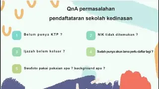QnA permasalahan pendaftaran sekolah kedinasan