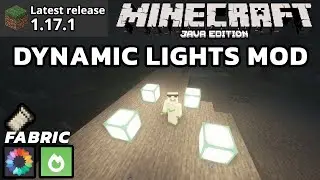 Minecraft Java 1.17.1 LambDynamicLights - A Dynamic Lights Mod Fabric & Iris Shaders 1.17.1