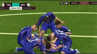 Argentina vs France Penalty Kick (4-3) Highlights Goals