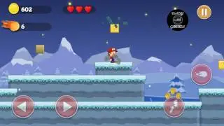 Super Louis | Random Winter World | Super Mario Bros. like game