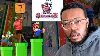 TALLEST Indoor Rock Climbing in Georgia!! Exploring Lakepoint Station