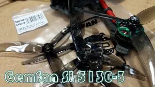 Gemfan SL 5130-3 Props on 2207 2500kV Motors