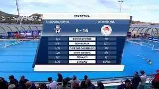 Πόλο Ανδρών | Απόλλων Σμύρνης - Ολυμπιακός | Highlights | 11/5/2024 | ΕΡΤ