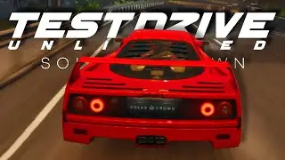 Probefahrt im Ferrari F40! - TEST DRIVE UNLIMITED SOLAR CROWN Part 10 / Lets Play TDU
