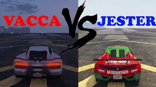 GTA 5: Jester VS Vacca | Car Speed Test #3